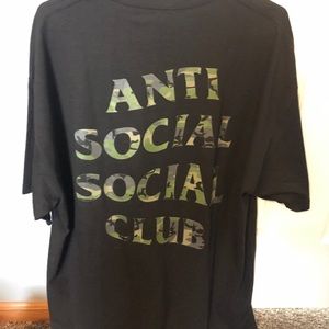 Anti Social Social Club Woody Tee, Never Worn